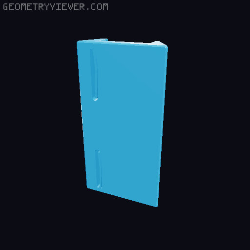 Floating frame stand - 70mm 3D model thumbnail