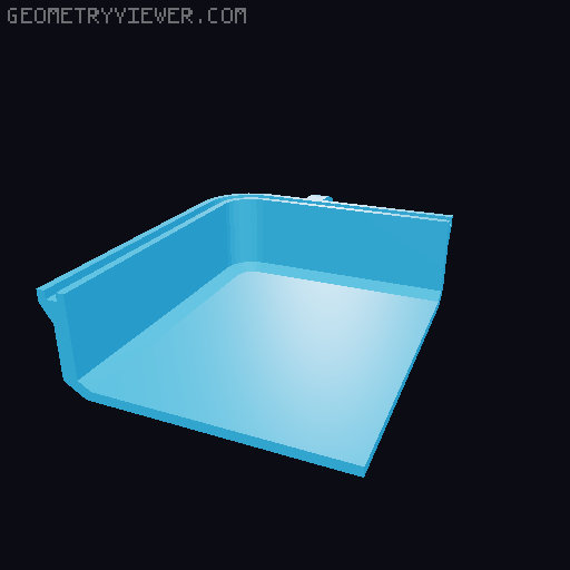 Rugged Box (Parametric) made bigger 3D model thumbnail