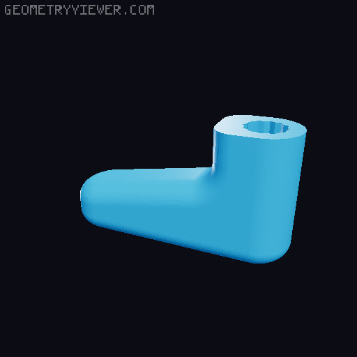 Makita LS1018 angle adjust handle (JM23100058) 3D model thumbnail