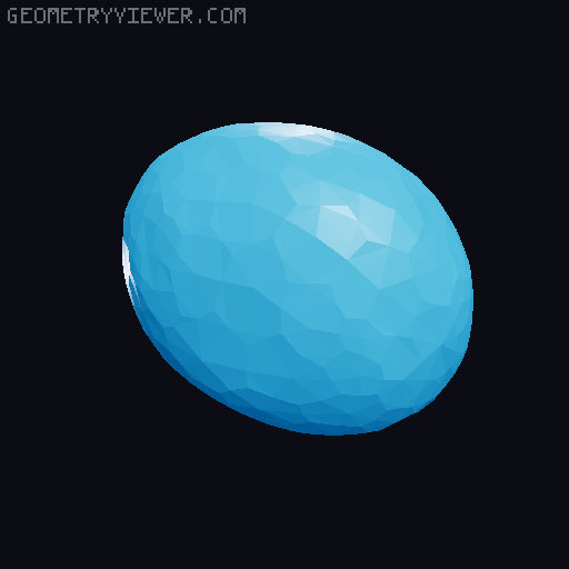 Sans from undertale, separate parts / multicolor 3D model thumbnail