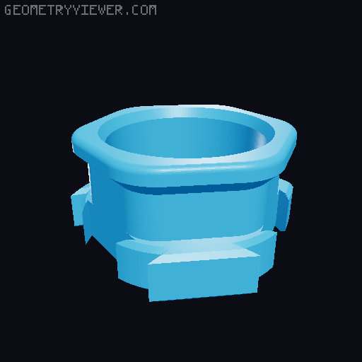 Expandable Small Bottle Tray 3D model thumbnail
