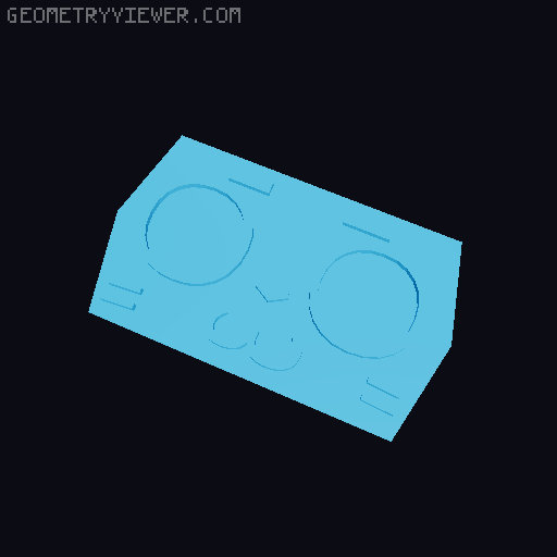 Kerfur Omega Dummy 13 FACE PLATES PACK 1 3D model thumbnail