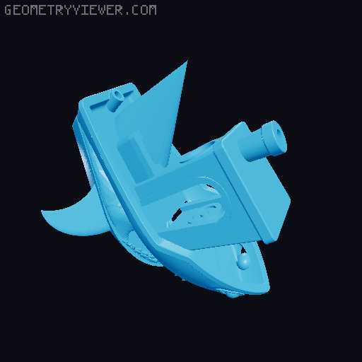 Benchy-Jaws! 3D model thumbnail