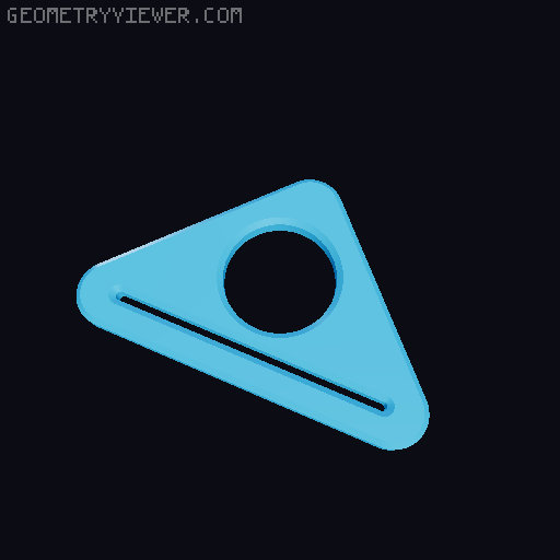 Yet Another Tube Squeezer (CadQuery Customizable) 3D model thumbnail