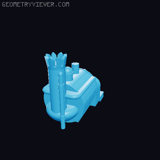 TTR - Rocket 3D model thumbnail