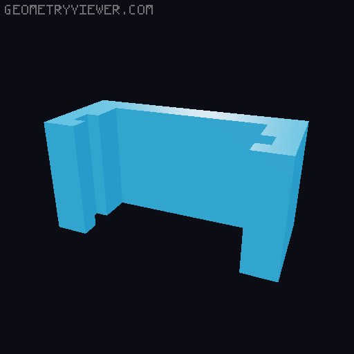 Humidor Shelf Dividers 3D model thumbnail