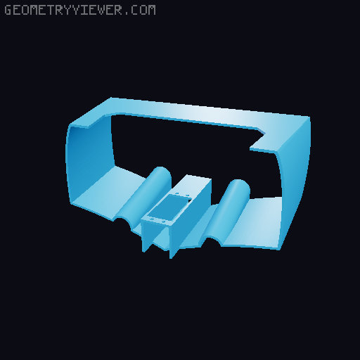 RC Riva Aquarama 3D model thumbnail