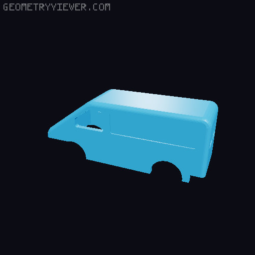  Some vans (Model railway N scale 1:160) 3D model thumbnail
