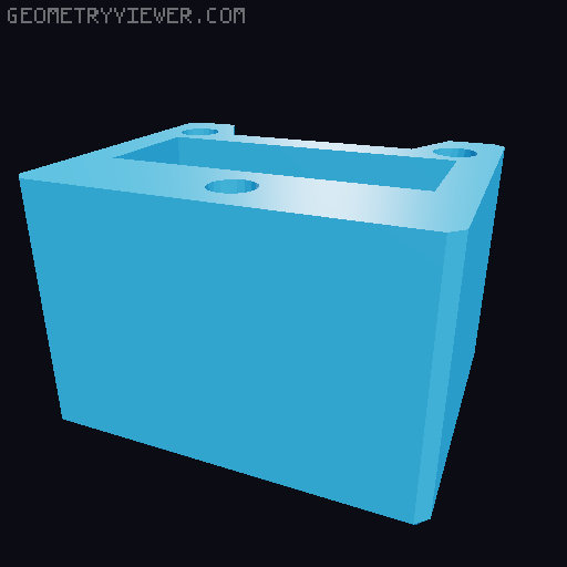 Lucky 13 Face Insert 3D model thumbnail
