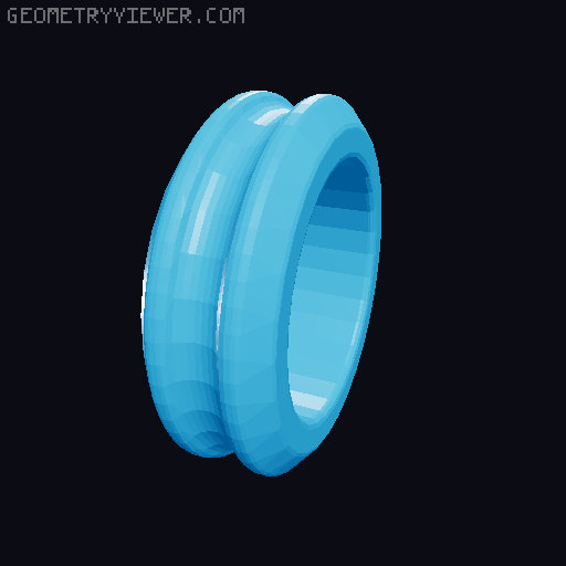 220 x 220 5kg filament spool roller  3D model thumbnail
