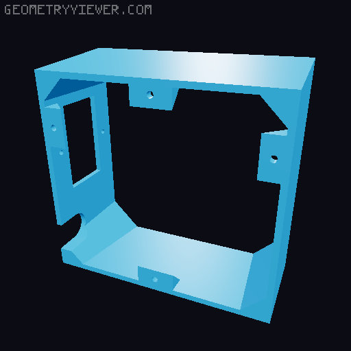 IKEA LACK Enclosure Remixes 3D model thumbnail