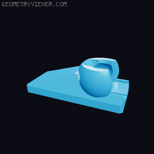 Dummy 13 blank body 3D model thumbnail