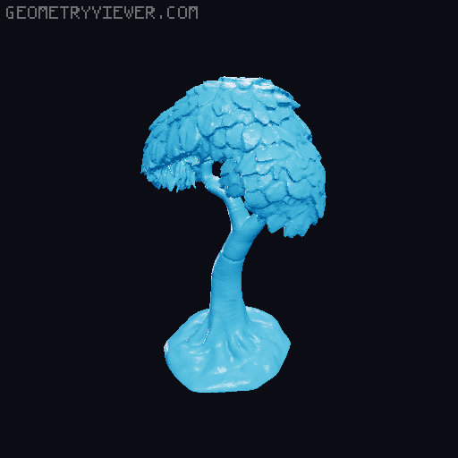 Sample Trees 01 3D model thumbnail