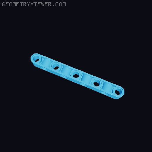 Brick by Brick (B&M) Technic Compatible Replacement Parts — Non-LEGO Originals 3D model thumbnail