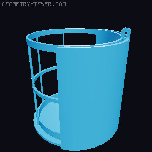 Air filter sleeve  3D model thumbnail