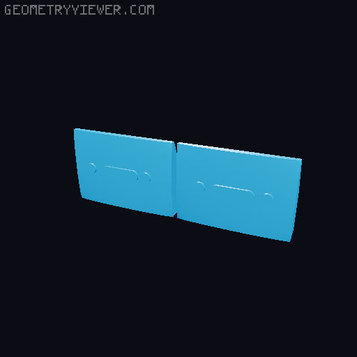 Dummy 13 TV Head V2 3D model thumbnail