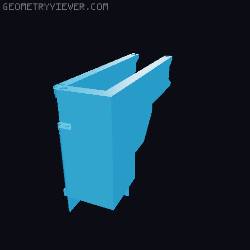 Ikea Lack V2 - +10mm-100mm Height Variants 3D model thumbnail