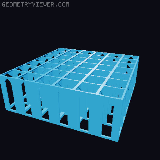 hot wheels garage 3D model thumbnail