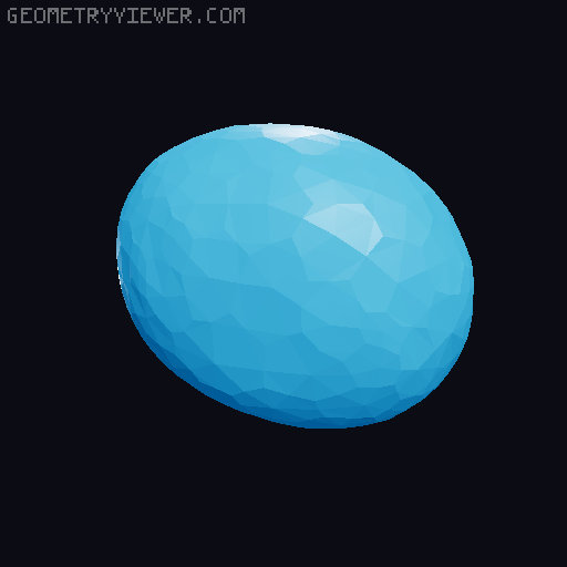 Sans from undertale, separate parts / multicolor 3D model thumbnail