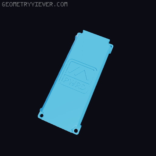 Heltec Wireless Tracker case for Meshtastic 3D model thumbnail