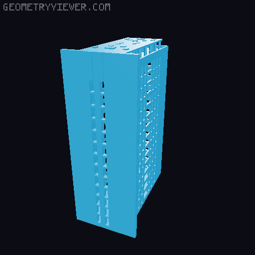 Immeuble villemomble cité de la sablière de villemomble  3D model thumbnail