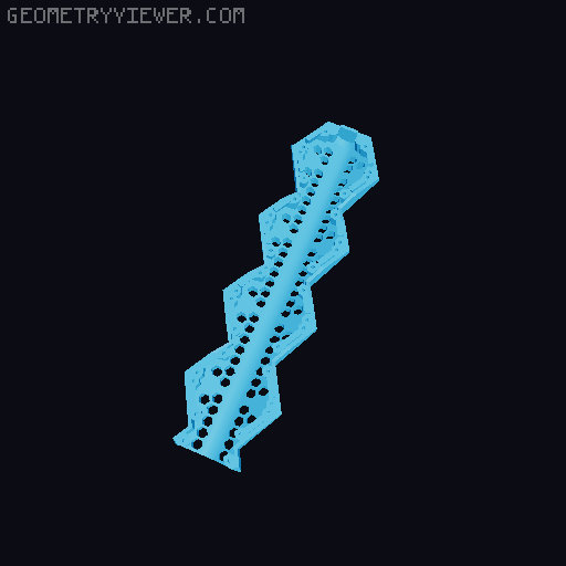 Hextraction Fancy Game Board Remix 3D model thumbnail