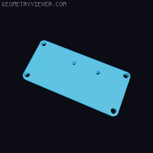 Captive 5mm Idler Pulley 3D model thumbnail