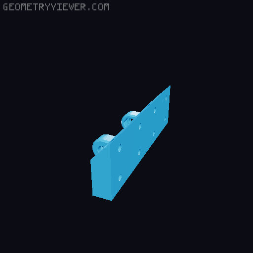 The 100 Space Edition LCD Mount 3D model thumbnail