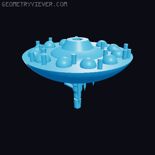 Belt Runner I (X-Wing Scale) 3D model thumbnail