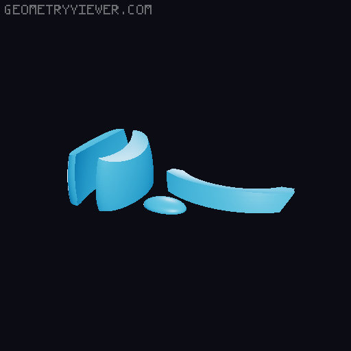 Screw Kitty 3D model thumbnail