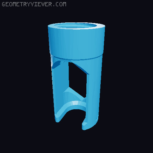 UK lidl freeway bottles cheap fins  &  my core that i found easier 3D model thumbnail