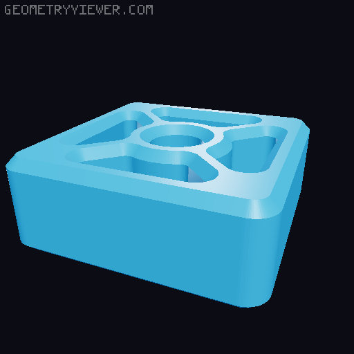 BeyBlade X tournament box (3pc) 3D model thumbnail