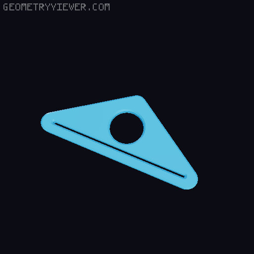 Yet Another Tube Squeezer (CadQuery Customizable) 3D model thumbnail