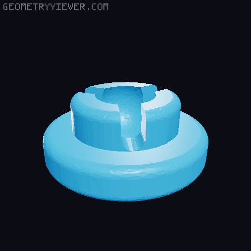 Ender 3 V3 SE/KE clamp spool holder 3D model thumbnail