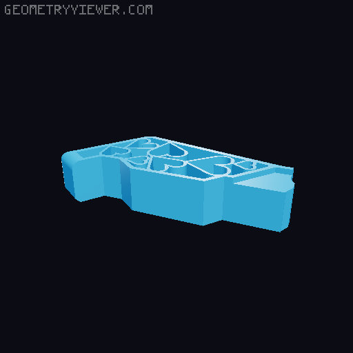 Transcaster 2077 3D model thumbnail