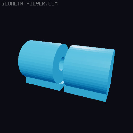 Daisy Duck Giant Minifig 3D model thumbnail