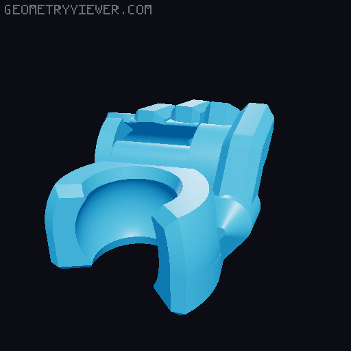 Dummy 13 Gundam 3D model thumbnail
