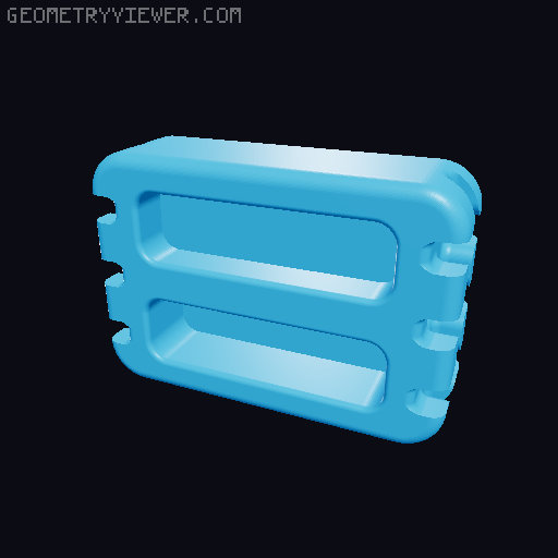 Various Portable Hangboards 3D model thumbnail
