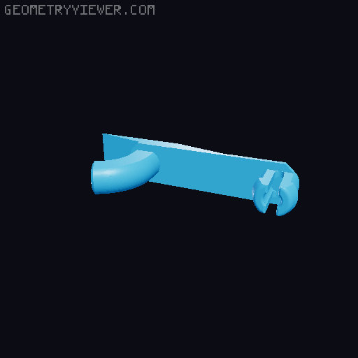 Drippy bucket remix for pegboard 3D model thumbnail
