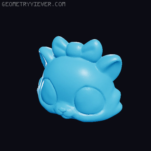 Kitten Triplet LPS 3D model thumbnail