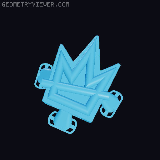 NO KINGS Whistle 3D model thumbnail