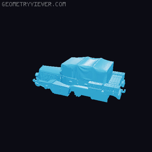 CITREON kEGRESSE  p7 p19-15 C6 inf-eng HALFTRACK 3D model thumbnail