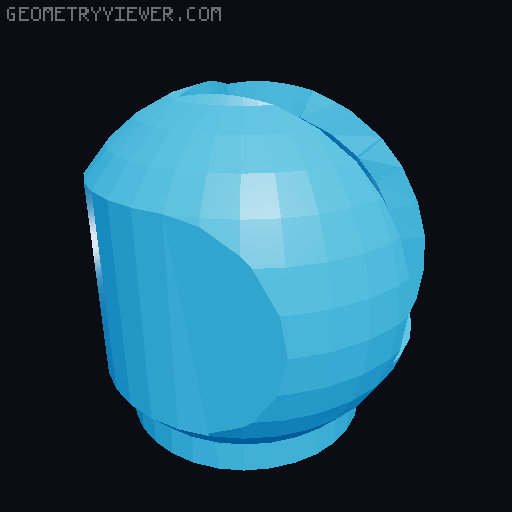 Dummy 13 blank body 3D model thumbnail
