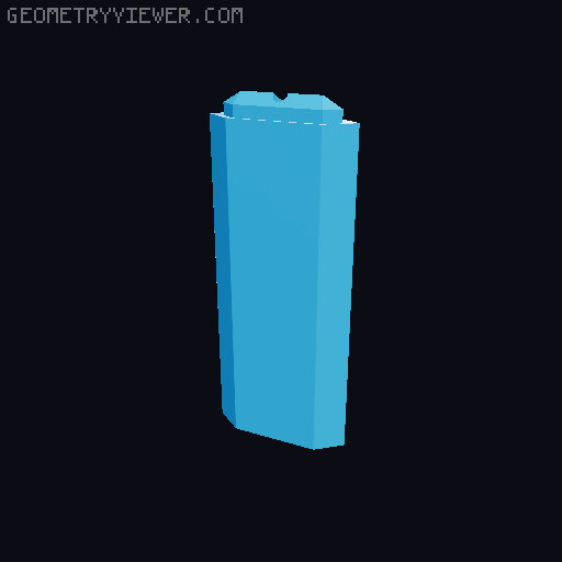 Legend of Zelda Master Sword Remix for 1/4", M3 or M6 Threaded Rod 3D model thumbnail