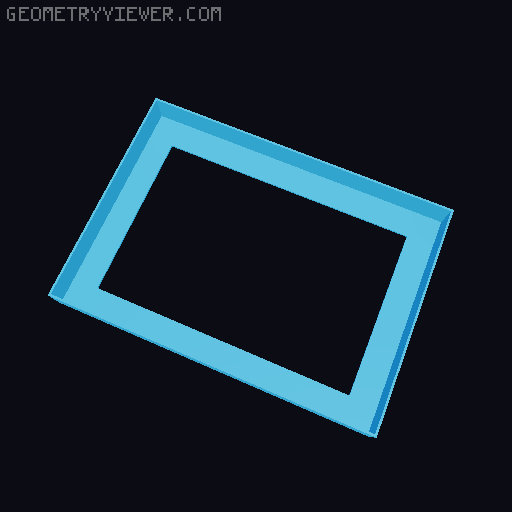 Path of Light & Shadow Box Organizer 3D model thumbnail