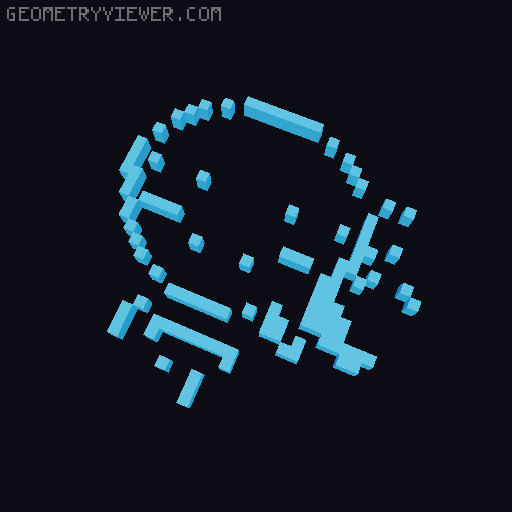 Thumbs up Isaac 3MF Magnet 3D model thumbnail