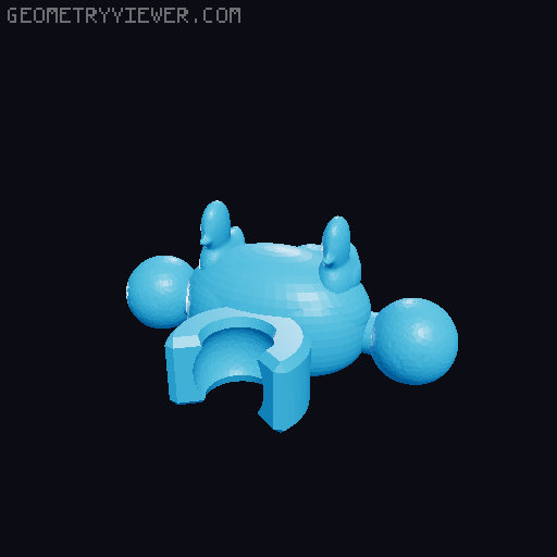 the new duck monstrosity 3D model thumbnail