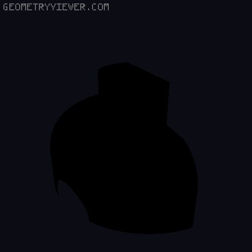 Giant Lego Skeleton 100cm 3D model thumbnail