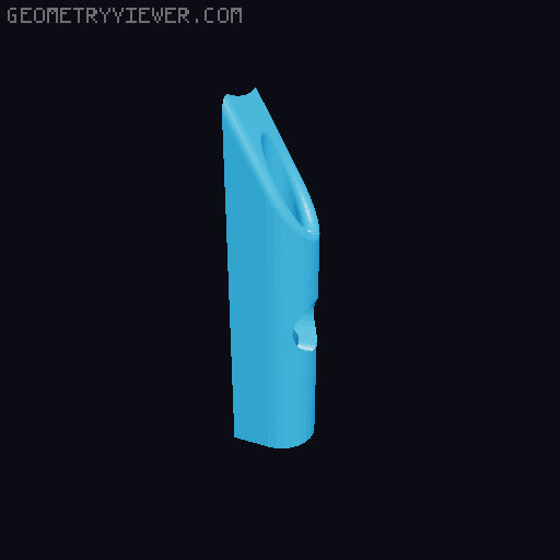 Advanced Model Rocket - Seeker II 3D model thumbnail