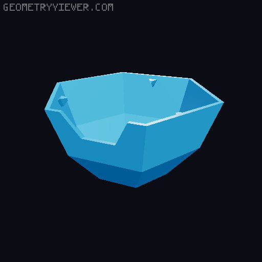 Pokeball Easter Egg Box Decoration 3D model thumbnail